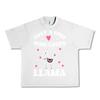 Lunar Rock Llama Just A Girl Who Loves Llamas Urban Heavy Tee - Bettercallsaul