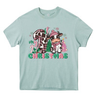 Arona my first christmas cow Heavy Core Tee - MaliasSmallBusiness