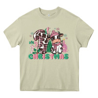Mossy my first christmas cow Heavy Core Tee - MaliasSmallBusiness