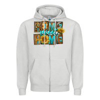 Dove Grey Western Home Sweet Home Zipper Hoodie - FaDigitalArtStudio