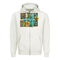 Oatmeal Heather Western Home Sweet Home Zipper Hoodie - FaDigitalArtStudio