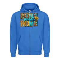 True Royal Western Home Sweet Home Zipper Hoodie - FaDigitalArtStudio