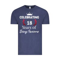Vintage Denim 18 years of being awesome, 18 year old birthday gi Vintage Tee - tuanDangUi