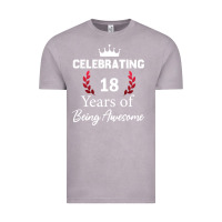 Vintage Zinc 18 years of being awesome, 18 year old birthday gi Vintage Tee - tuanDangUi