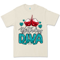 Bone birthday diva turquoise Premium Tee - MaliasSmallBusiness