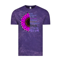 Cloud Purple I Am The Storm sunflower Vintage Tee - Bettercallsaul