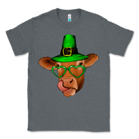 Charcoal Heather St Patricks Day Cow Classic Tee - Bettercallsaul