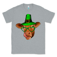 Heather Grey St Patricks Day Cow Classic Tee - Bettercallsaul