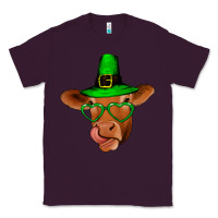 Plum St Patricks Day Cow Classic Tee - Bettercallsaul