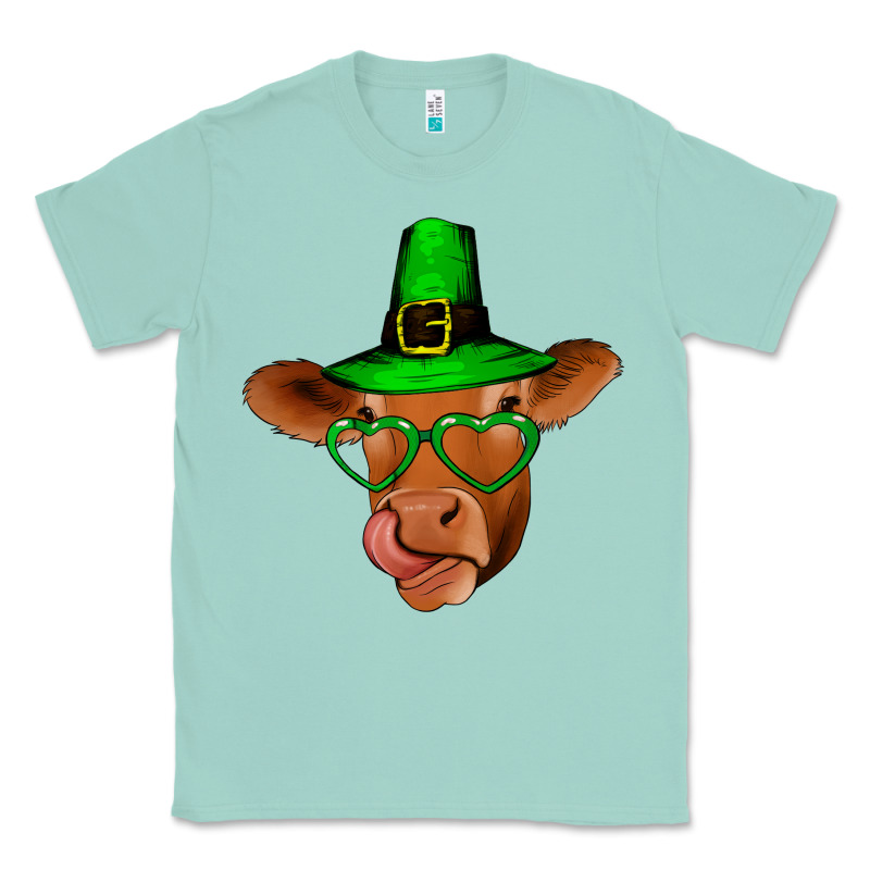 St Patricks Day Cow Classic Tee by Bettercallsaul | Teevron