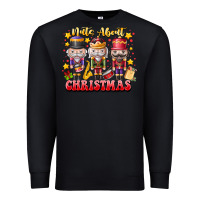 Black Nuts About Christmas Premium Sweatshirt - CowhideDigitalArt