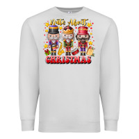 Dove Grey Nuts About Christmas Premium Sweatshirt - CowhideDigitalArt