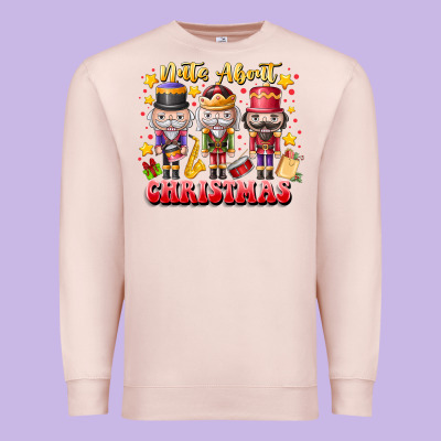 Nuts About Christmas Premium Sweatshirt Designed By Cowhidedigitalart