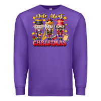 Purple Nuts About Christmas Premium Sweatshirt - CowhideDigitalArt