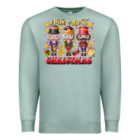 Seafoam Nuts About Christmas Premium Sweatshirt - CowhideDigitalArt