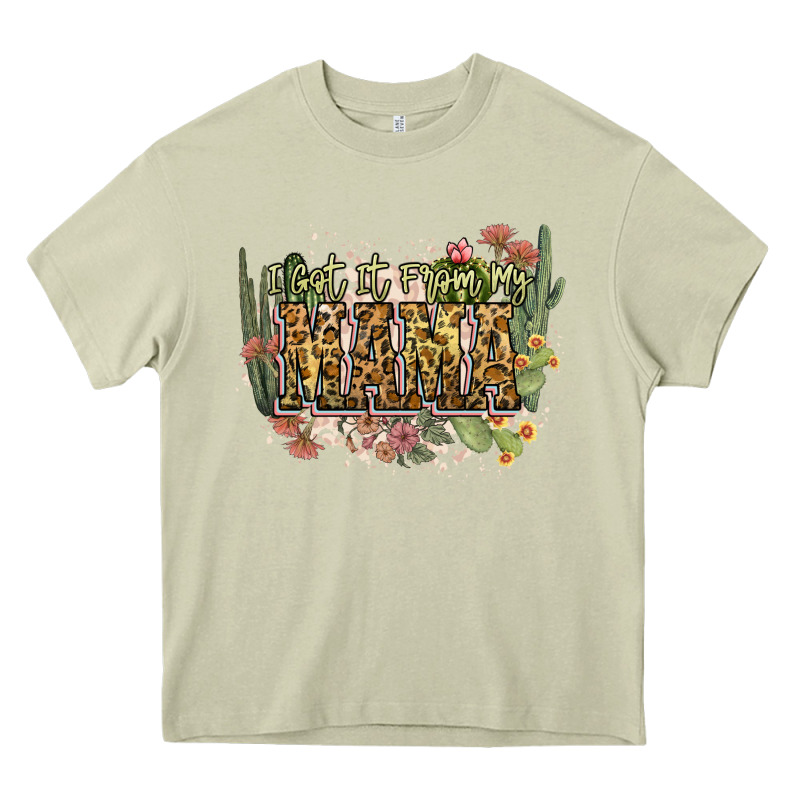 I Got It From My Mama Heavy Core Tee by NancyCooperArtShop | Teevron