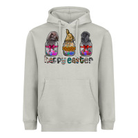 Moon Dust Happy Easter Heavyweight Hoodie - CowhideDigitalArt