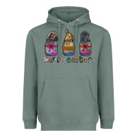 Sage Happy Easter Heavyweight Hoodie - CowhideDigitalArt