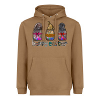 Toasted Coconut Happy Easter Heavyweight Hoodie - CowhideDigitalArt