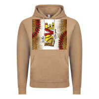 Vintage Coffee for the love of the game softball Vintage Hoodie - chombo