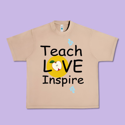 Teach Love Inspire Urban Heavy Tee Designed By Bettercallsaul