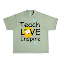 Oil Green Teach Love Inspire Urban Heavy Tee - Bettercallsaul