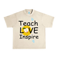 Sandshell Teach Love Inspire Urban Heavy Tee - Bettercallsaul