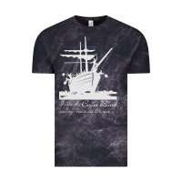 Cloud Black boston tea party funny Vintage Tee - tuanDangUi