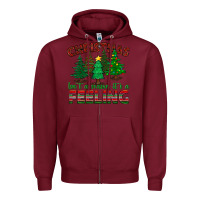 Christmas Isn't A Season It's A Feeling Zipper Hoodie | Teevron