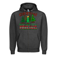 Charcoal Heather christmas isn't a season it's a feeling Zipper Hoodie - BundleAndBundleShop