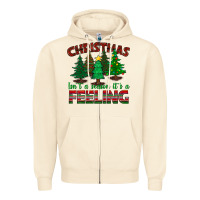 Sandshell christmas isn't a season it's a feeling Zipper Hoodie - BundleAndBundleShop