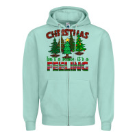 Seafoam christmas isn't a season it's a feeling Zipper Hoodie - BundleAndBundleShop