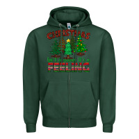 Sports Green christmas isn't a season it's a feeling Zipper Hoodie - BundleAndBundleShop