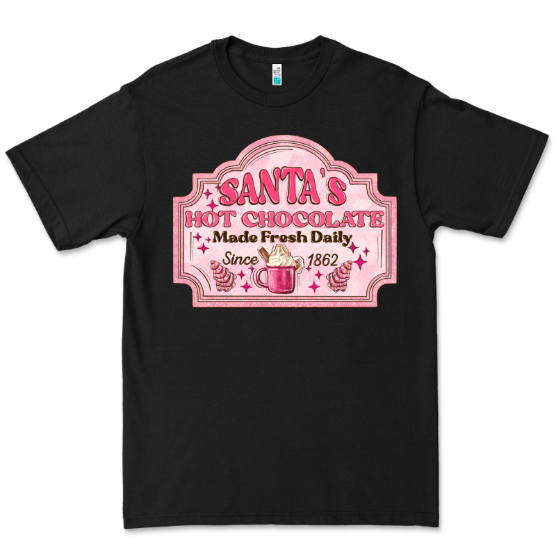 Santas Hot Chocolate Premium Tee by MaliasSmallBusiness | Teevron