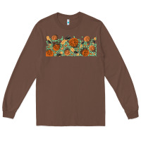 Chestnut boho plant Long Sleeve Tee - TumblerDesignByShophia