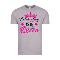 Vintage Zinc Celebrating With the 18th Birthday Queen Vintage Tee - Bettercallsaul