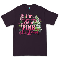 Plum im dreaming of a pink christmas Premium Tee - MaliasSmallBusiness