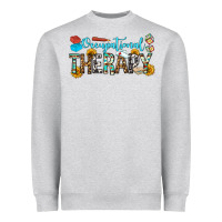 Heather Grey occupational therapy Heavyweight Sweatshirt - OliviaCreatesArt