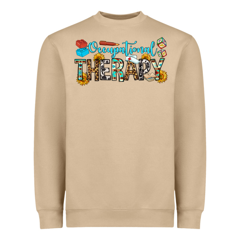 Occupational Therapy Heavyweight Sweatshirt by OliviaCreatesArt | Teevron