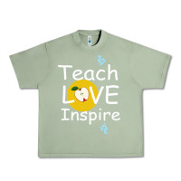 Oil Green teach love inspire Urban Heavy Tee - Bettercallsaul