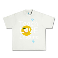 Pistachio teach love inspire Urban Heavy Tee - Bettercallsaul