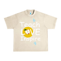 Sandshell teach love inspire Urban Heavy Tee - Bettercallsaul