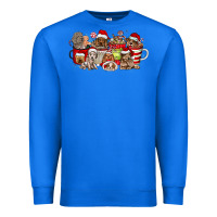 True Royal Christmas Dog Coffee Premium Sweatshirt - CowhideDigitalArt