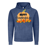 Vintage Denim Happy Thanksgiving Vintage Hoodie - Bettercallsaul