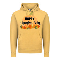 Vintage Mustard Happy Thanksgiving Vintage Hoodie - Bettercallsaul