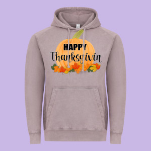 Happy Thanksgiving Vintage Hoodie Designed By Bettercallsaul