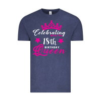 Vintage Denim Celebrating With the 18th Birthday Queen Vintage Tee - Bettercallsaul