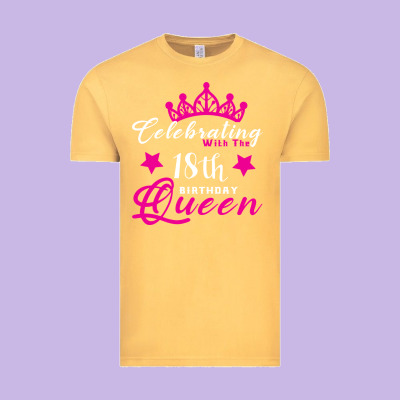 Celebrating With The 18th Birthday Queen Vintage Tee Designed By Bettercallsaul