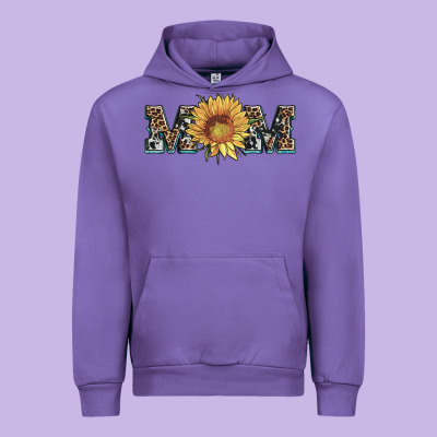 Sunflower Mom Mothers Day Urban Hoodie Designed By Artiststas