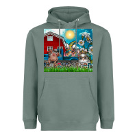 Sage happy easter Heavyweight Hoodie - CowhideDigitalArt